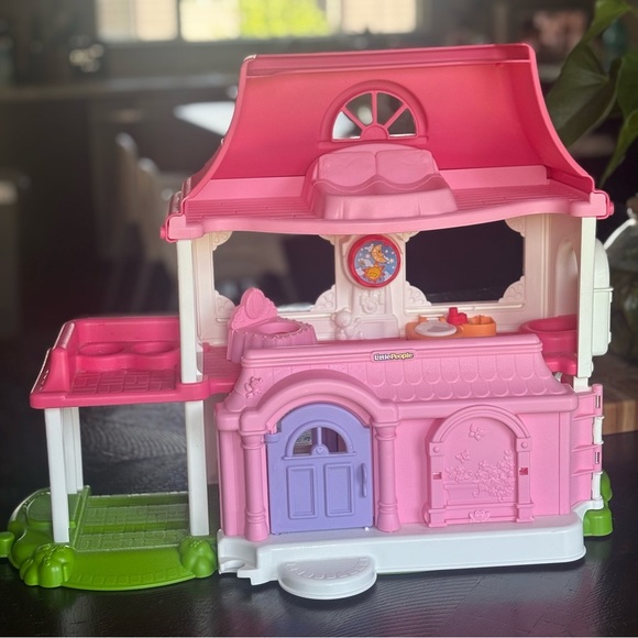 Fisher Price Little People Happy Sounds Home Sweet Home Dollhouse 1-5 year olds - Picture 1 of 5